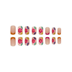 Casual Simplicity Print Basic Nail Paste