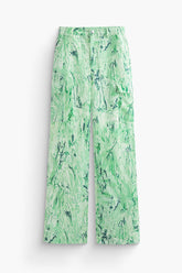 Tie Dye Flap Pocket Straight Leg Cargo Pants