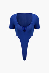 Solid Short Sleeve Bodysuit