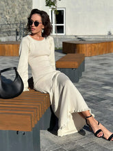 Knitted Backless Long Dress For Women Ruffled Lace Up High Waist Maxi Dresses Femme Party Elegant Bandage Fashion DressChristmas Gifts