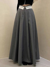 2024 New Fashion Elegant Flip High-waist Suits Dress Skirt