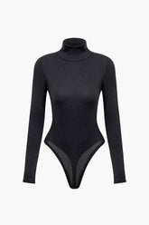 Turtleneck Long Sleeve Bodysuit