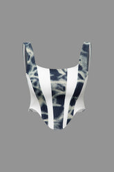 Tie Dye Patchwork Cami Top