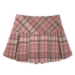 High School Crush Pleated Skirt