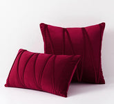 Art Velvet Yellow Blue Pink Solid Color Cushion Cover Pillow Cover Pillow Case Home Decorative Sofa Throw Decor