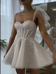 homecoming dresses New White Silver Spray Skirt Wedding Dress Small Dress Party Photo Pettiskirt Wedding