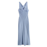 cybergoth dress to impress 2025 Spring New Women's Style V-neck Sleeveless High Waist Dress Women's