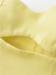 dress to impress codes Zadata Women's Heart-Shaped Collar Small Dress Straight Slim Open Design Tube Top Dress 3366707