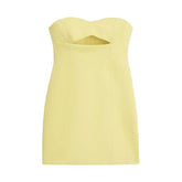 dress to impress codes Zadata Women's Heart-Shaped Collar Small Dress Straight Slim Open Design Tube Top Dress 3366707