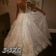 freshman hoco dresses EBay Pure White Wedding Dress V-neck Backless Three-Layer Wedding Dress Evening Gown