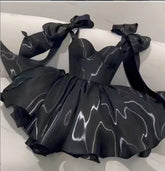 homecoming dresses Small Dress 2025 New Deep V-neck Dress Banquet Wedding Evening Dress