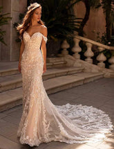 dress to impress divine being Fishtail Trailing Outdoor Light Wedding Dress Lace Slimming Bridal Main Wedding Dress 2025 New Wedding Fairy Wedding Dress