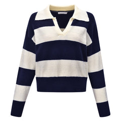 Old Money Striped Pullover