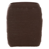 High Waist Knitted Dress Suits Women Slim Fashion Zipper Short Coat Woman Bodycon Mini Skirts 2 Piece Sets Womens Outfits