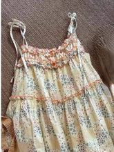 Pixie of Patchwork and Mandarin Orange Blossoms Dress Dark Academia Kawaii Academia Y2K Cottagecore Coquette Fairycore Dollette Princesscore