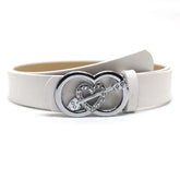 2025 New Vintage Designer Crystal Heart Buckle Y2k Belt PU Leather Trouser Decoration Dress Waist Belts Women Waistbands