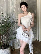 High Quality French Fashion Mini Dress For Women 2025 Summer Ladies Hotsweet Sleeveless Sexy Party Evening Dresses Vestidos