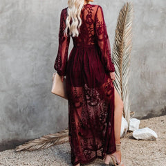 2025 Long White Tunic dress Bikini Cover-ups Sexy Deep V-neck Slip Maxi Dress Summer Clothes Women Swimsuit Cover Up dress