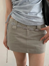 luxury designer Vintage Ethnic Style Carved Ancient Silver Chain Metal Waist Chain Spicy Girl Dress Pants Decorative y2k Belt