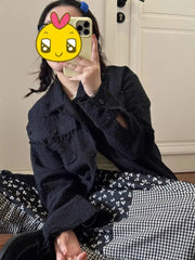 2024 Early Autumn New All-match Skirts Vintage Patchwork Plaid Skirt for Women Y2k High Waist Mid-length Loose Faldas Mujer