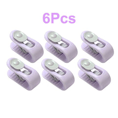 6Pcs/Set Quilt Non-Slip Fixing Clip Blanket Clip Duvet Sheet Fixer Anti-run Bed Sheet Quilt Fastener Sleep Anti-runing Device