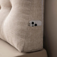 Home Textiles Triangle Bedside Filling Cushion Removable Washable Bedroom Sofa Bed Back Support Tatami Pillow Lumbar Backrest