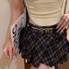 2025 gothic vintage elegant metal Bow knot Elasticity Elastic women's Y2k belt for Lady Luxury Designer Jeans Dress Accessories