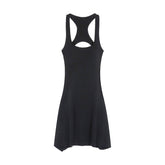 Black Backless Dresses for Women's Summer Sexy Spicy Girl Slim Sleeveless Mini Dress Skinny Elastic Sundress Sporty Y2k Clothes