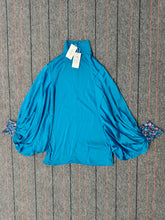 Leyot Women Cheongsam Going Out Loose Batwing Sleeves Buttoned Solid Color Mini Dresses