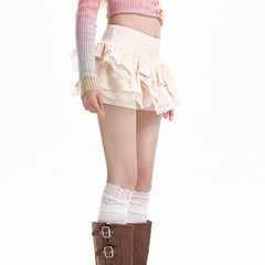 Ballerina Core Ruffled Lace Skort