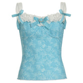 Baroque Style Satin Bustier Top