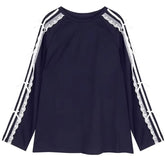 Blokette Side Stripe Lace Long Sleeve