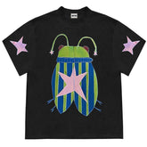Bug Star Graphic Oversized Tee