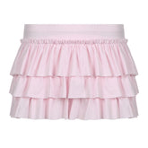 Coquette Ruffled Mini Skort