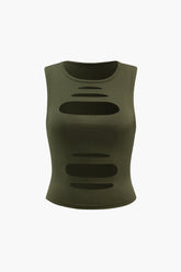 Cut Out Tank Top