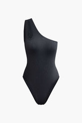 One Shoulder Cut Out Bodysuit