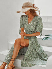 Formal Short Sleeve Dress