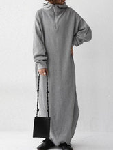 Simple Loose 2 Colors Long Dress