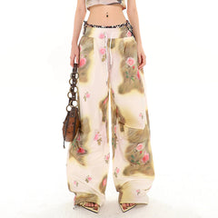 Gossip Team Floral Cargo Pants