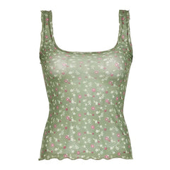 Secret Garden Mesh Tank Top