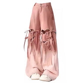 Knee-Heart Gradient Pants