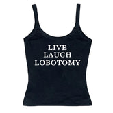 Live Laugh Skinny Tank