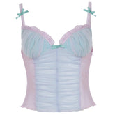 Mermaid Aesthetic Mesh Top