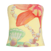 Mermaid Aesthetic Tube Top