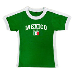 Mexico Raglan Baby Tee