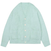 Mint Green Fuzzy Cardigan