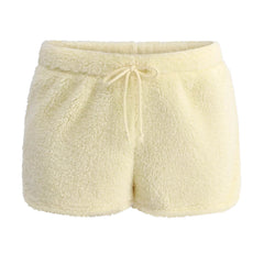 Pastel Fuzzy Mini Shorts