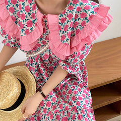 Secret Garden Collar Floral Dress
