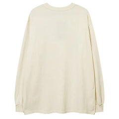 Preppy Star Patch Sweatshirt