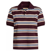 Drama Dealer Striped Polo Shirt